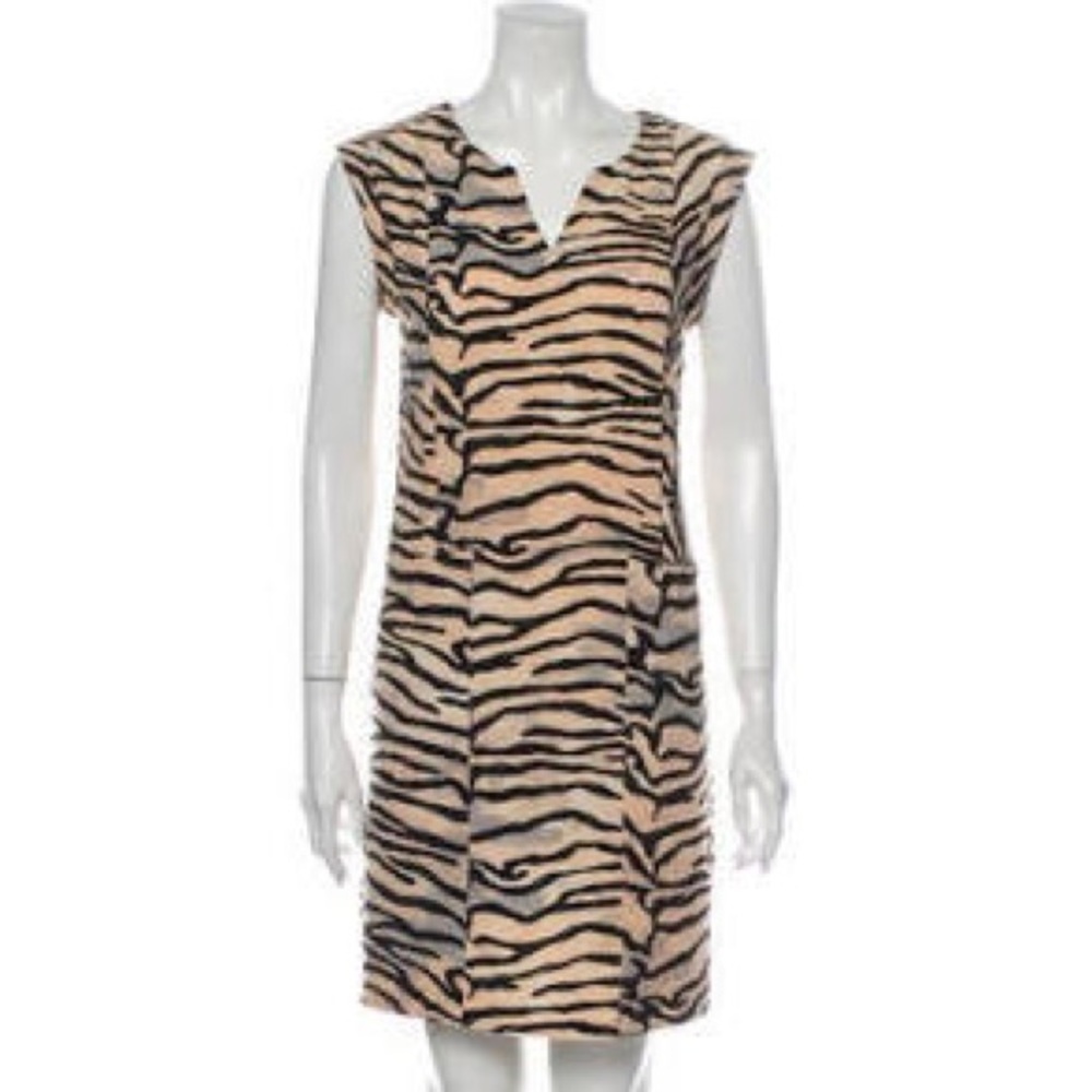 Rebecca Taylor Animal Print Dress
